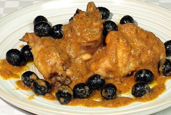 Conejo a la etrusca (Cocina italiana)